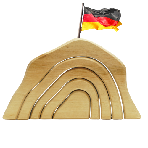 Spielzeug aus Holz deutscher Herstellung