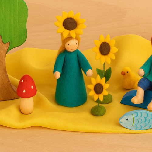 Jahreszeitentisch Frühling