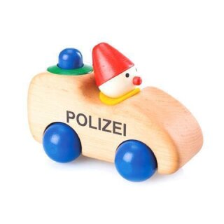 Spielzeugmanufaktur Pfingstweid Polizeiwicht mit Hupe