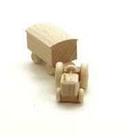 Holzspielwaren Ebert - Mini-Traktor natur Möbeltruck
