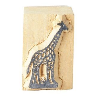 Handmade Holzstempel - Giraffe - Tudi Billo®