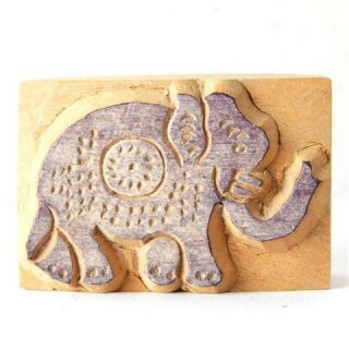 Handmade Holzstempel - Elefant - Tudi Billo®