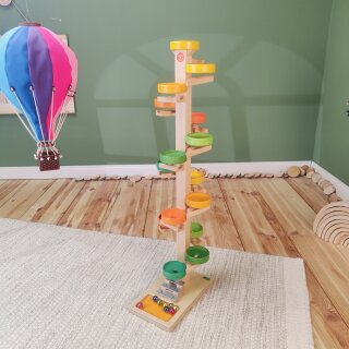 Riesen-Tellerturm bunt - Christof Beck Spielwaren