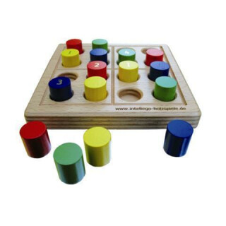 Sudoku Color nic - Intellego Holzspiele - "Spiel gut"-ausgezeichnet