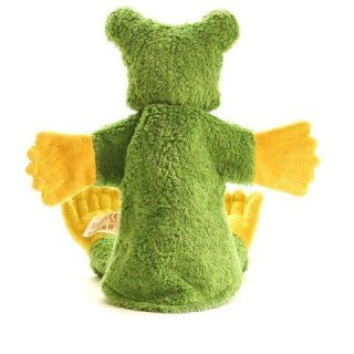 Kallisto - Handpuppe Frosch - Bio Kuscheltier