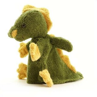 Kallisto - Handpuppe Drache - Bio Kuscheltier