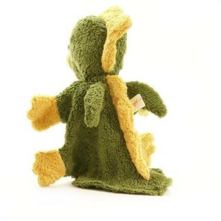 Kallisto - Handpuppe Drache - Bio Kuscheltier