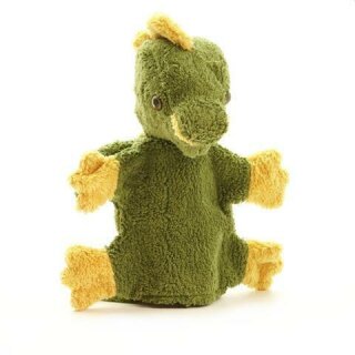 Kallisto - Handpuppe Drache - Bio Kuscheltier