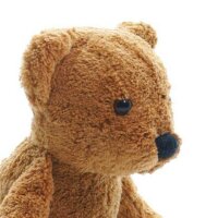 Kallisto Stofftiere - Teddybär Schnuckel braun  - Bio Kuscheltier