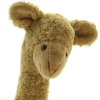 Kallisto Stofftiere - Lama beige - Bio Kuscheltier