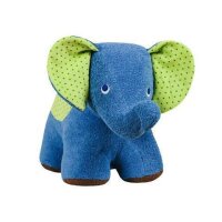 Efie - Bio Elefant XXL - Blau - Kuscheltier