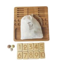 Matheboard 1-20 - Montessori Lernspielzeug - Threewood