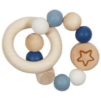Greifling Elastik Stern Blau - GoKi Greifling - Babyspielzeug