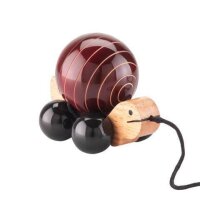 Ziehspielzeug Tuttu Turtle braun - Holzspielzeug von Fairkraft Creations - Fair Trade