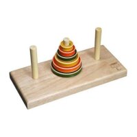 Stapelspielzeug Tower of Hanoi - Holzspielzeug von...