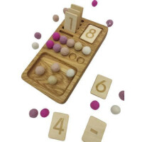 Matheboard 1-10 - Montessori Lernspielzeug - Threewood