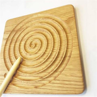 Tracingboard klein 2-seitig - Montessori Lernspielzeug -...