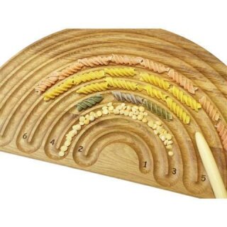 Tracingboard Regenbogen - Montessori Lernspielzeug - Threewood