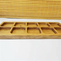 Sortiertablett mit Pinzette - Montessori Lernspielzeug - Threewood