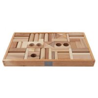 Natural Blocks - 54 Stück - Wooden Story Bausteine