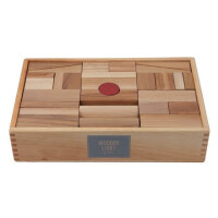 Natural Blocks XL - 63 Stück - Wooden Story Bausteine