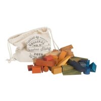 Rainbow Blocks - 54 Stück im Beutel - Wooden Story...