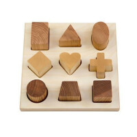 Holz Puzzle Natural - Motorikspielzeug - Wooden Story