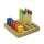 Wachsmalstift-Halter Eckig 12x12 - Montessori Lernspielzeug - Threewood