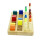 Wachsmalstift-Halter 24x24 eckig - Montessori Lernspielzeug - Threewood