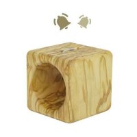 Klangwürfel aus Holz von Feelwood - Olive