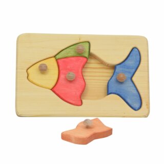 Bio Holzpuzzle - Fisch