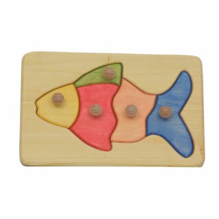 Bio Holzpuzzle - Fisch