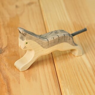HOLZTIGER Katze, laufend