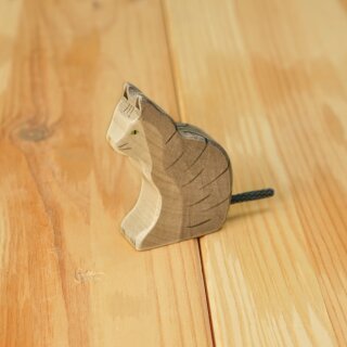 HOLZTIGER Katze, sitzend
