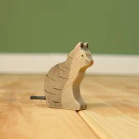 HOLZTIGER Katze, sitzend