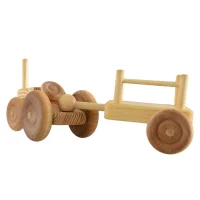 Kleiner Traktor mit Anhänger - Debresk