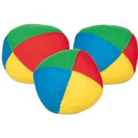 Jonglierball gef&uuml;llt mit Kunststoffkugeln