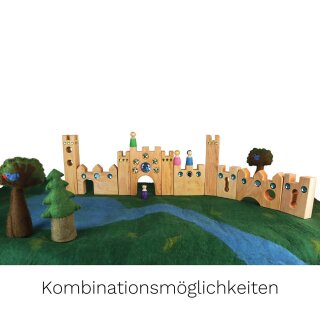 Bauspiel Kleines Märchenschloss (0268) - 10 Teile