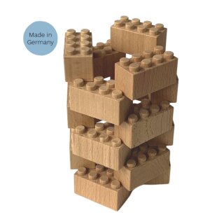2.te Chance - Bena - Starter Set - 35 Teile - Klemmbausteine aus Holz