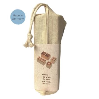 2.te Chance - Bena - Starter Set - 35 Teile - Klemmbausteine aus Holz