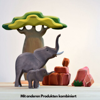 Bumbi, Bimbi Elefanten und Savanna Rocks SET - BUMBUTOYS