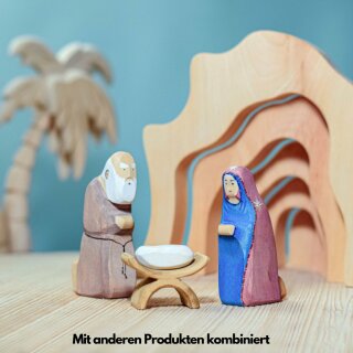 Jesuskind, Hl. Josef und Hl. Maria SET - BUMBUTOYS