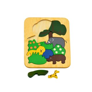 Holzpuzzle "Zoo"