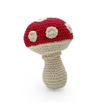 Myum - The Veggie Toys - Mini Pilz Rot - Handmade - Bio -...