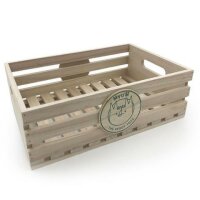 Myum - The Veggie Toys - Holzkiste Klein - 100 % FSC Holz - Handmade