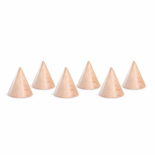 Grapat - 6 Cones (Divisible Pack) - Holzspielzeug