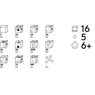 Cuboro Kugelbahn Speed - Erweiterungsset