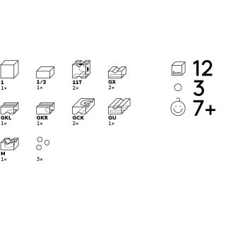 Cuboro Kugelbahn Sub - Erweiterungsset