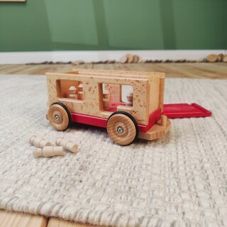 Personenwagen für Holz Eisenbahn - Christof Beck Spielwaren