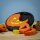 Rundes Halloween Puzzle Schwarz - BUMBUTOYS